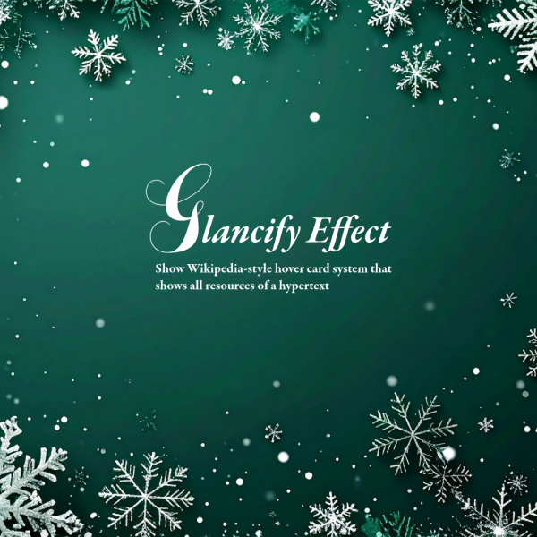 Glancify: Show all resources of a hypertext